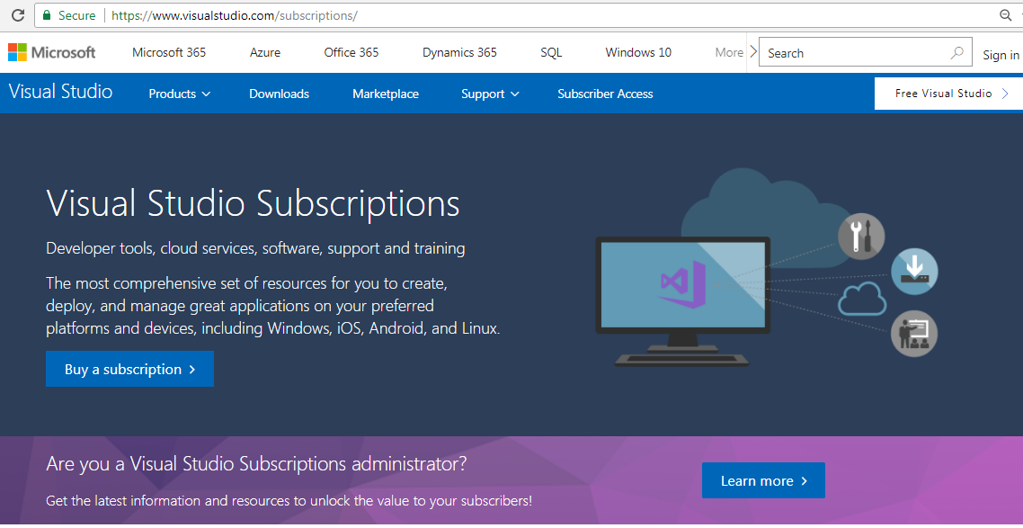 MSDN Subscription