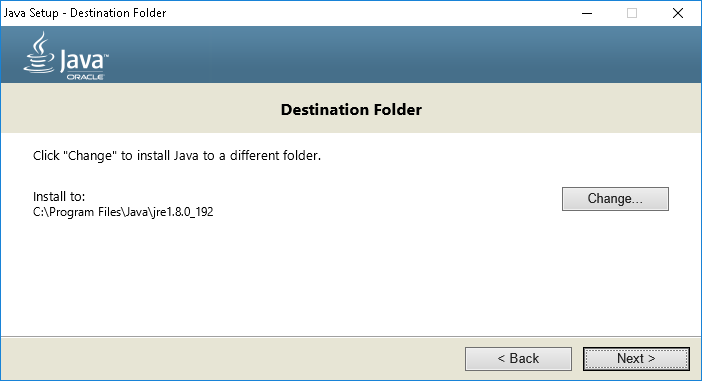 Java SDK JRE Installation