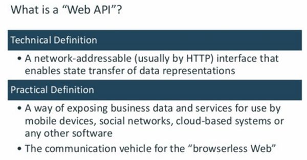 Web API