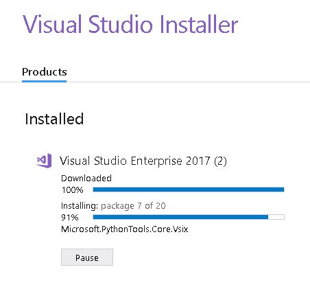 Install python